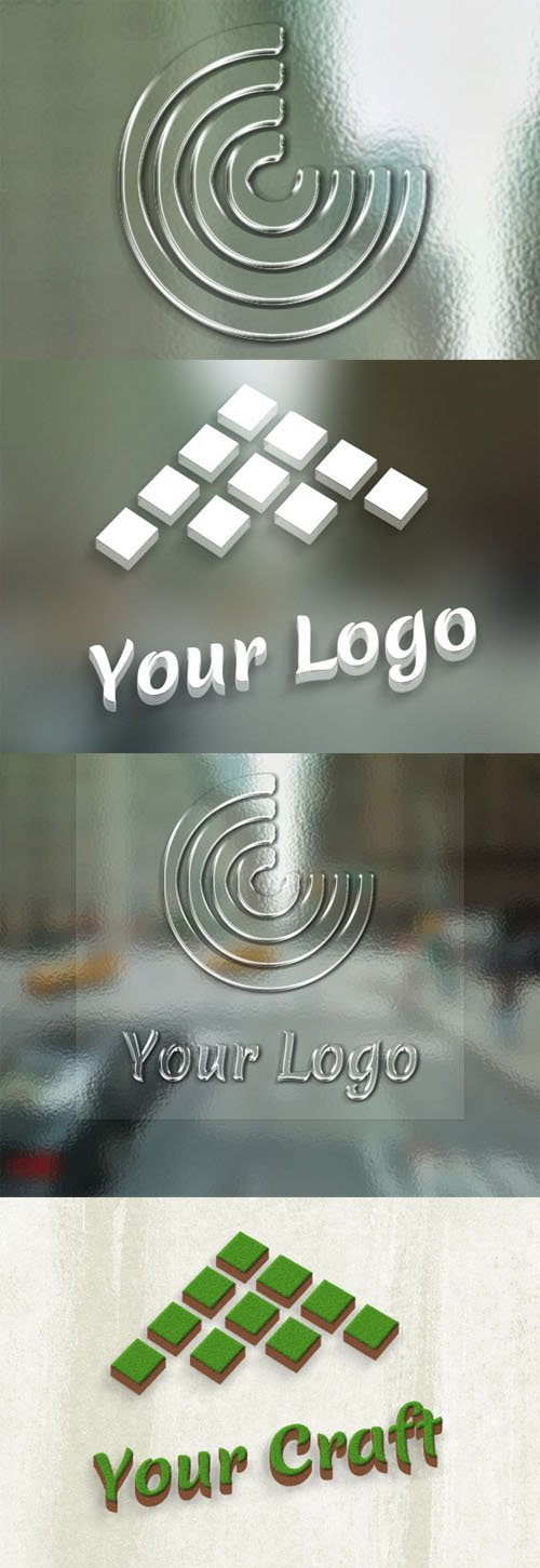 Logo Mock-ups - Urban Style - Creativemarket 2684