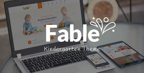 ThemeForest - Fable v1.3 - Children Kindergarten WordPress Theme