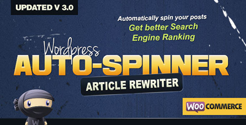 CodeCanyon - Wordpress Auto Spinner v3.0.2 - Articles Rewriter