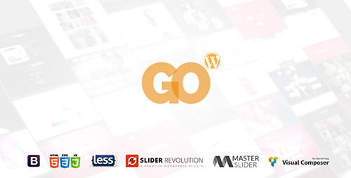 ThemeForest - GO v1.0 - Responsive Multipurpose One-Page WP Theme