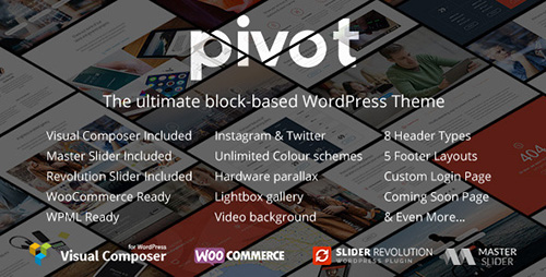 ThemeForest - Pivot v1.4.4 - Responsive Multipurpose WordPress Theme