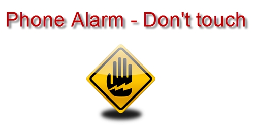 CodeCanyon - Phone Alarm - Don't touch