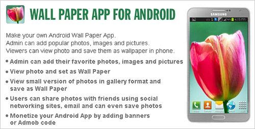 CodeCanyon - Wall Paper App for Android