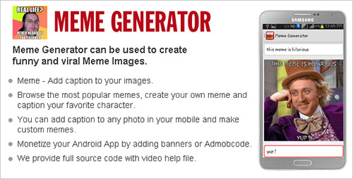 CodeCanyon - Meme Generator - Android App
