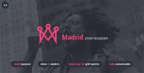 ThemeForest - Madrid - Responsive HTML5 Store Template - RIP