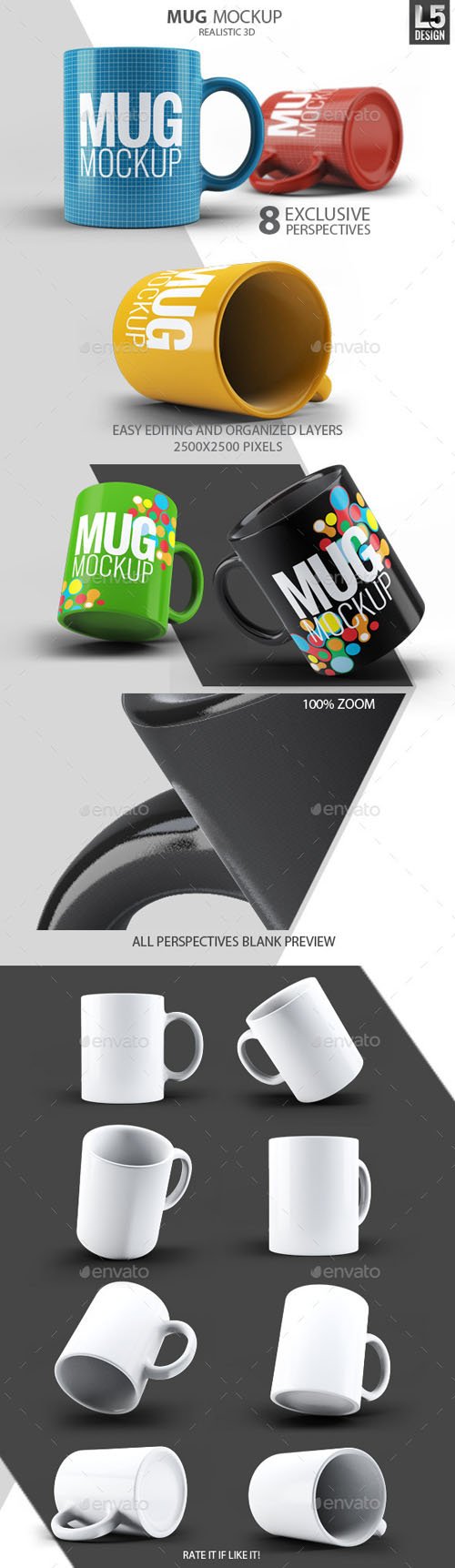 GraphicRiver - Mug Mock-Up - 10474401