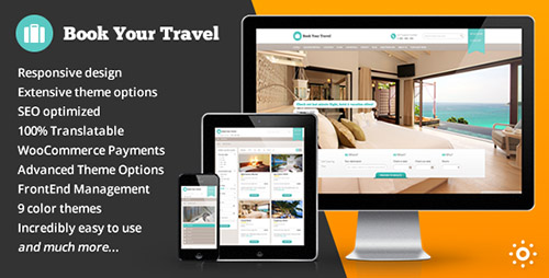 ThemeForest - Book Your Travel v6.0 - Online Booking WordPress Theme