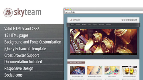 Mojo-Themes - SkyTeam - Premium Responsive HTML Theme - FULL