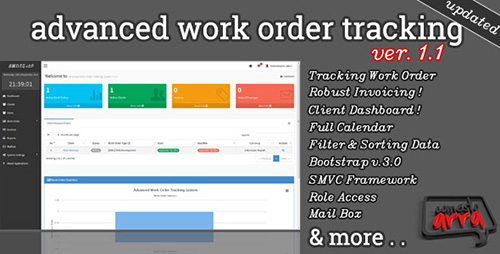 CodeCanyon - Advanced Work Order Tracking System v1.1
