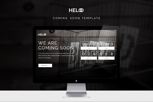 CreativeMarket - Heloo - Coming Soon Template
