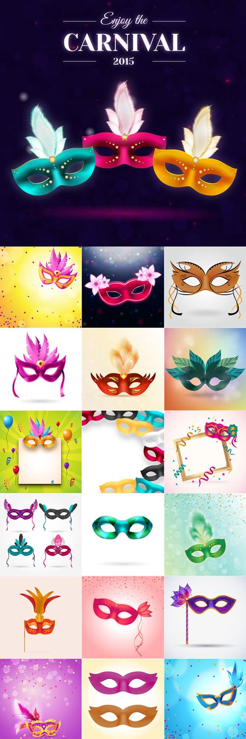 Carnival vector set  2