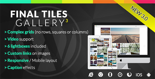 CodeCanyon - Final Tiles Grid Gallery v3.0.8 for Wordpress