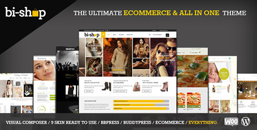 ThemeForest - Bi-Shop v1.4.1 - All In One: Ecommerce & Corporate Theme