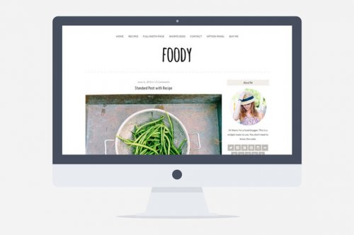 CreativeMarket - Foody v2.0 - A Food Wordpress Theme