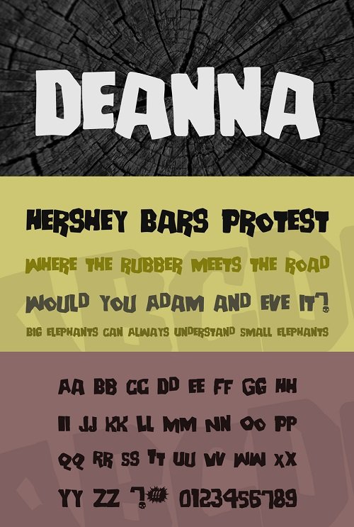 Deanna Font Style