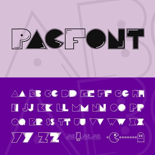 Pac Font Style