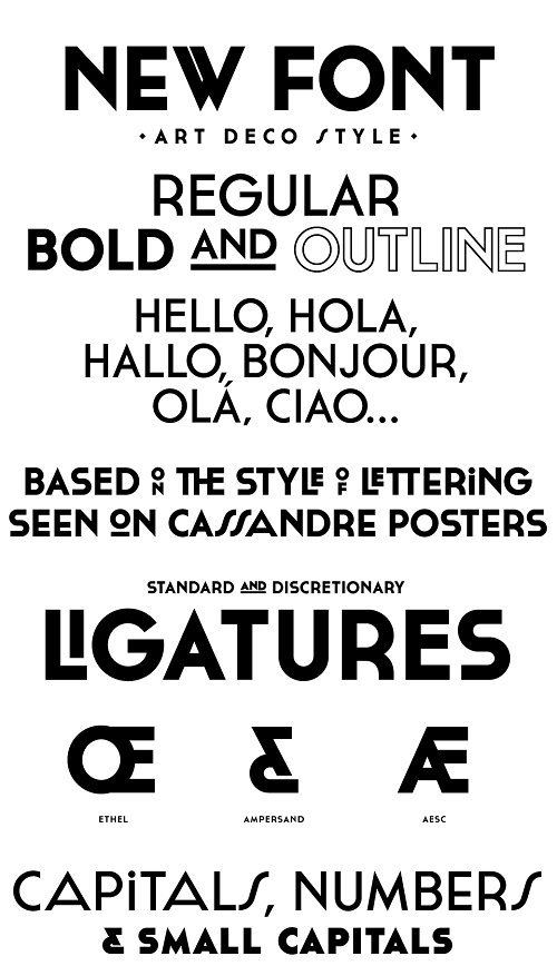 Cassannet Font Style