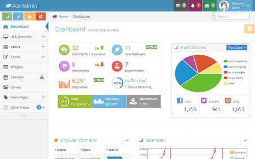 WrapBootstrap - Ace v1.3.3 - Responsive Admin Template