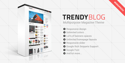 ThemeForest - TrendyBlog v1.1.4 - Multipurpose Magazine Theme
