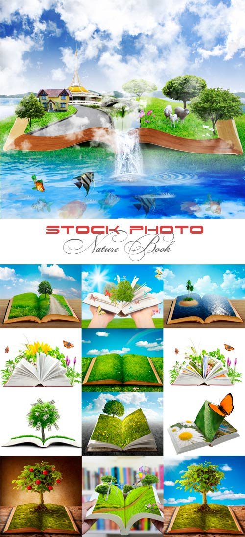 Nature Book raster graphics
