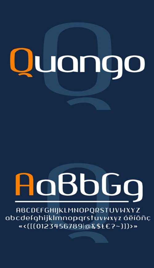 Quango Font Style