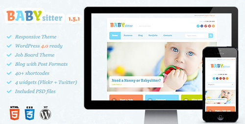 ThemeForest - Babysitter v1.5.1 - Responsive WordPress Theme