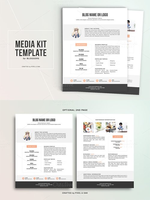 CM - Media Kit Template | No.1 324052
