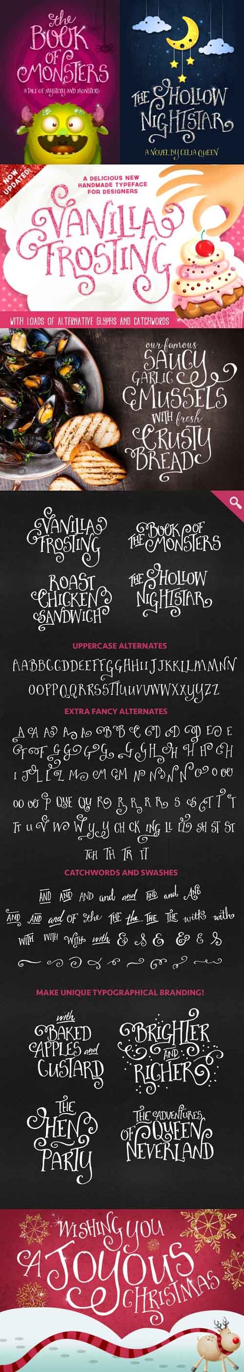 Vanilla Frosting Font Style