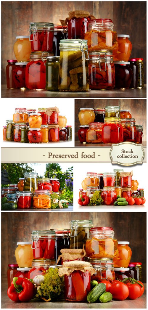 Preserved food - Stock photo