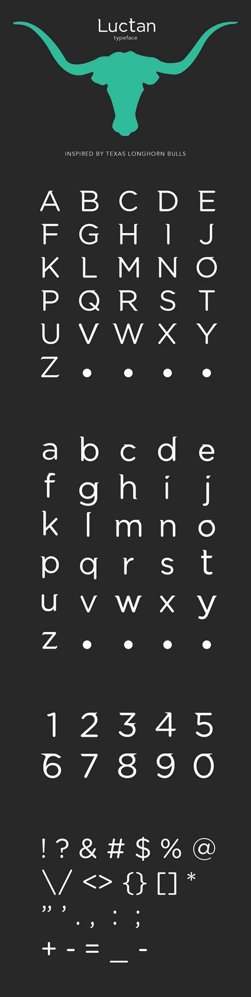 Luctan Typeface Font