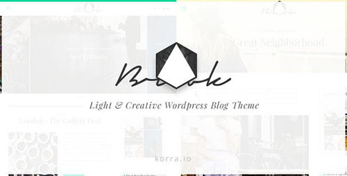 ThemeForest - Brook v1.3.1 - Light & Responsive WordPress Blog Theme