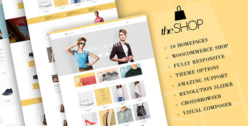 ThemeForest - theShop v1.0 - Retina Responsive WordPress Shop Theme