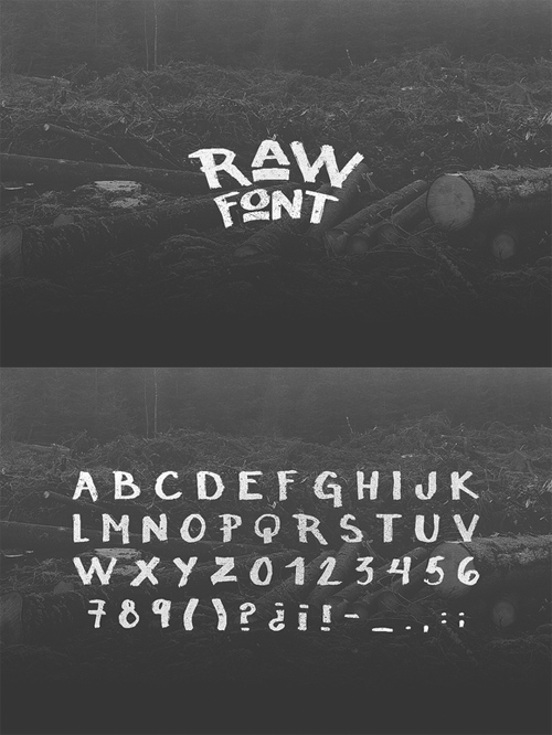 Font - Raw