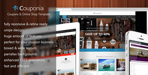 ThemeForest - Couponia v2.7 - Coupons & Online Shop Template - 8233607