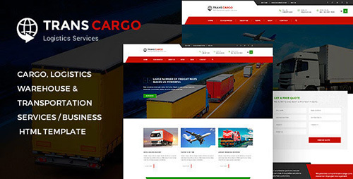 ThemeForest - TransCargo - Transport Logistics HTML Template (Update: 12 October 15) - 12895028