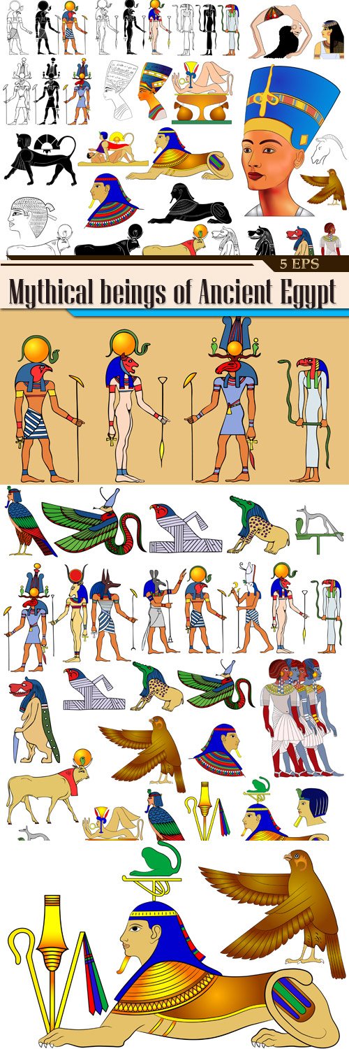 Mythical beings of Ancient Egypt