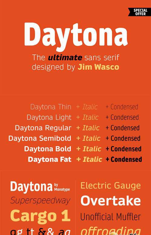 Daytona Font