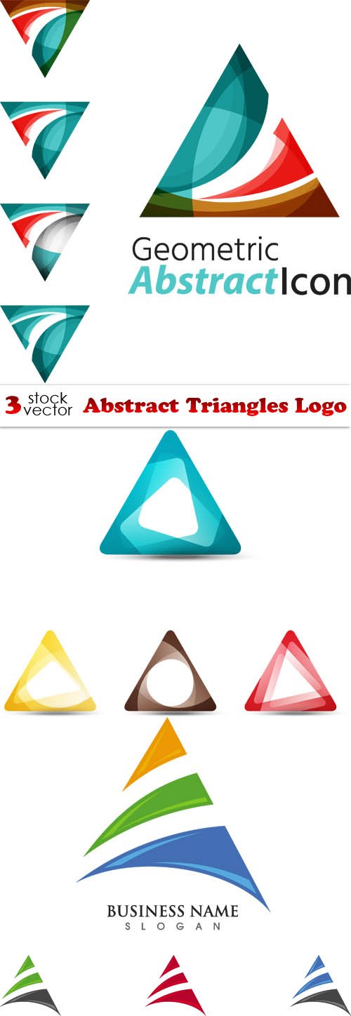 Vectors - Abstract Triangles Logo