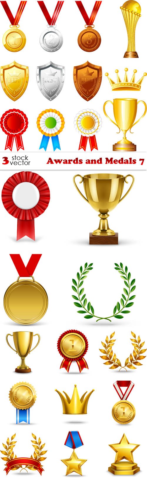 Vectors - Awards and Medals 7
