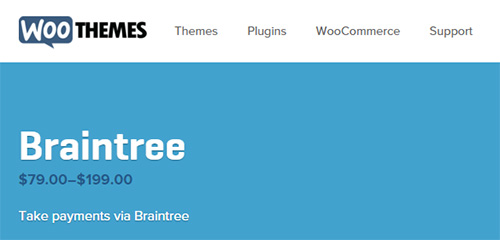 WooThemes - WooCommerce Braintree Gateway v3.1.0