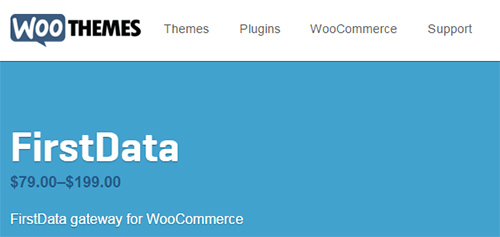 WooThemes - WooCommerce FirstData Payeezy Gateway v3.8.1