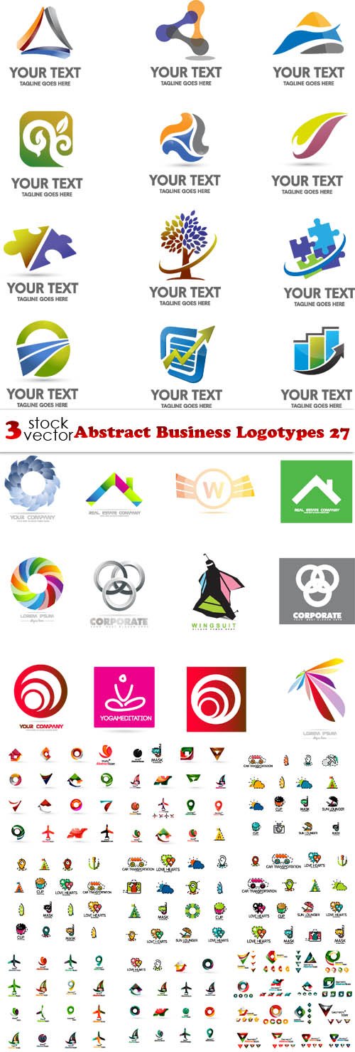 Vectors - Abstract Business Logotypes 27