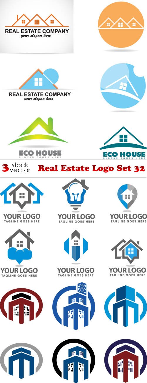 Vectors - Real Estate Logo Set 32