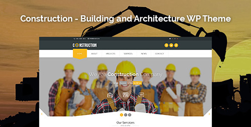 ThemeForest - Construction v1.2 - Building and Architecture WP Theme - 10562769