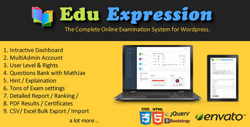 CodeCanyon - Edu Expression Online Examination System Pro v1.0 - 15092748