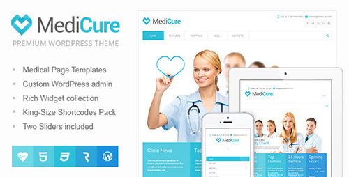 ThemeForest - MediCure v1.4.1 - Health & Medical Wordpress Theme - 6846747