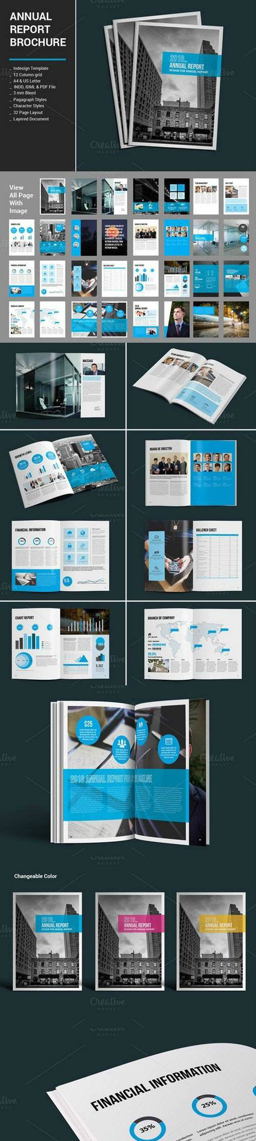 Indesign Annual Report Brochure 471423