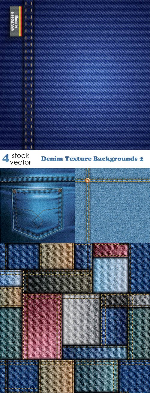 Vectors - Denim Texture Backgrounds 2