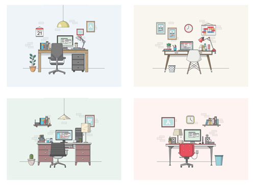 Desktop Scene Elements