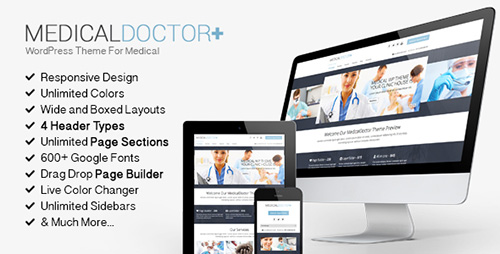 ThemeForest - MedicalDoctor v3.1 - WordPress Theme For Medical - 5390456